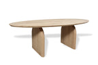 Ovale eiken eettafel Jökull