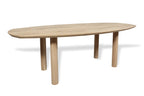 Zweeds ovale eiken eettafel Hrafn