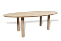 Ovale eiken eettafel Svana