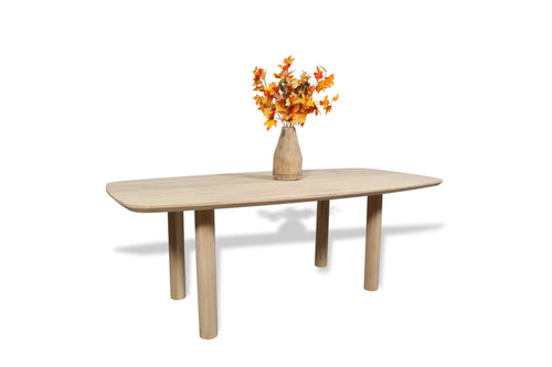 Deens ovale eiken eettafel Irsa