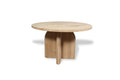 Eiken ronde eettafel Jon
