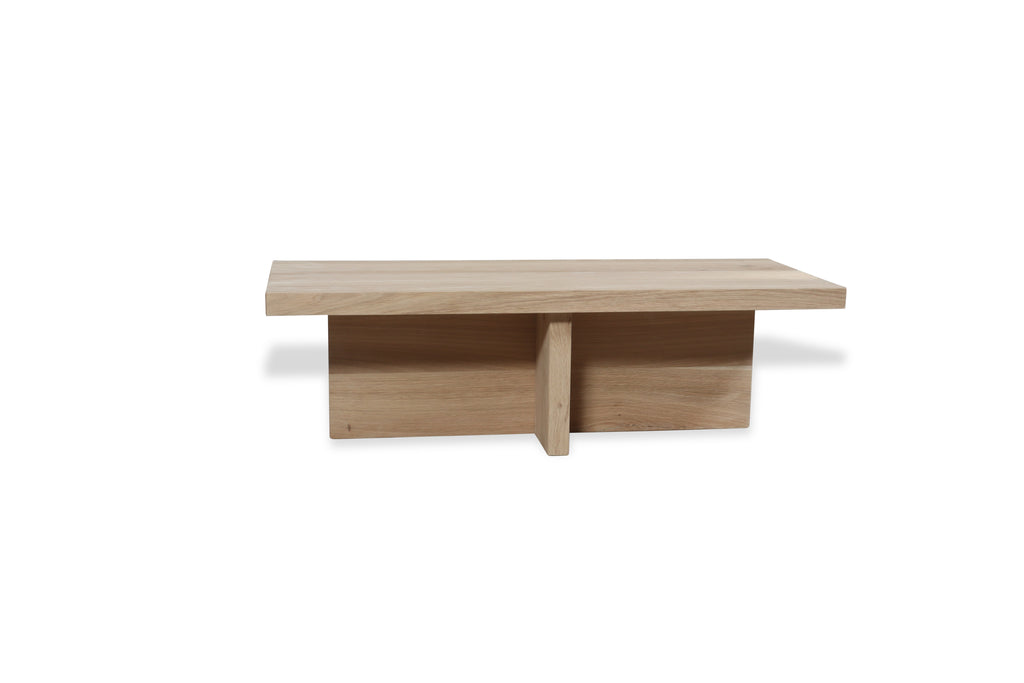 Eiken salontafel Len