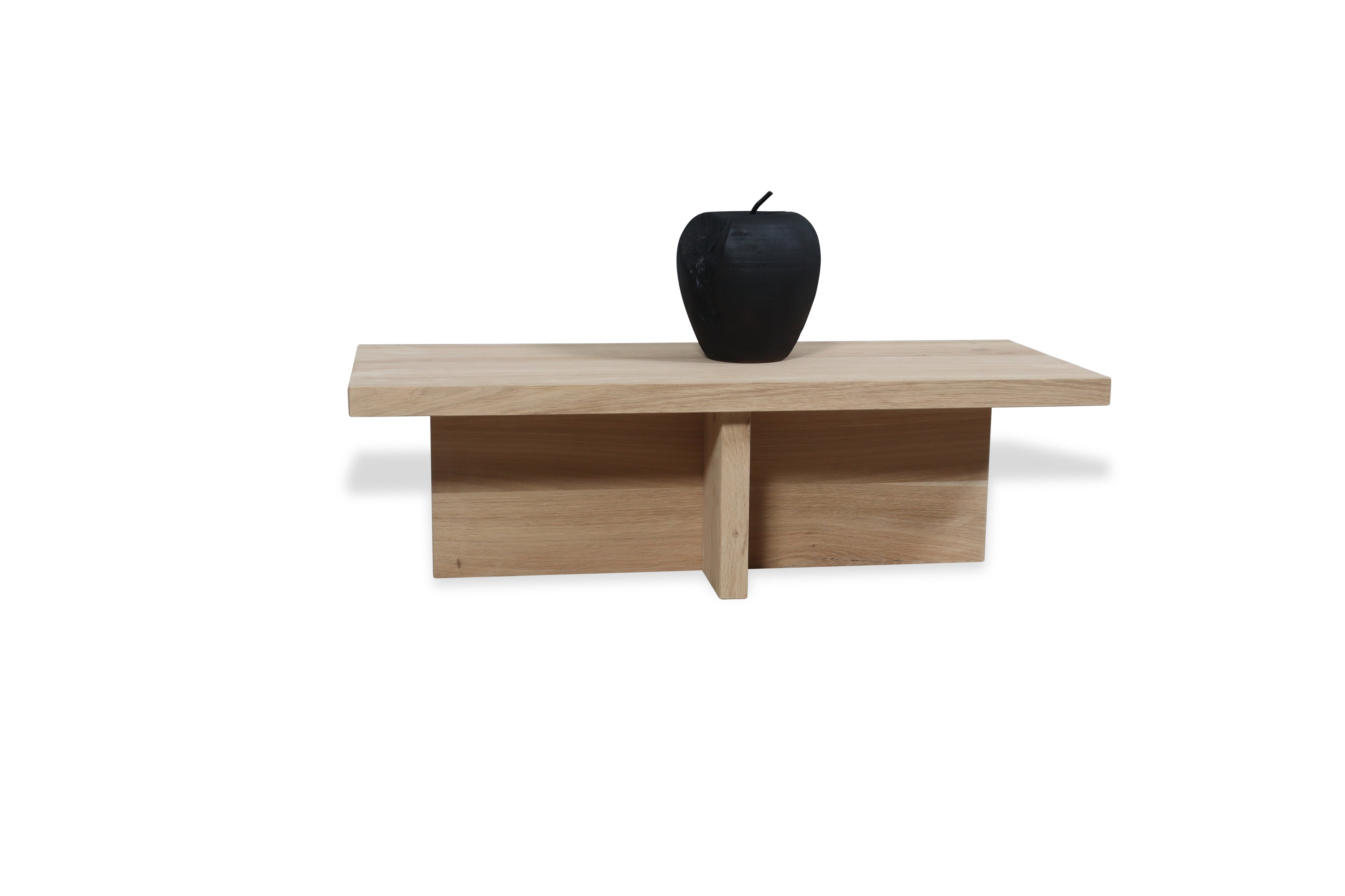 Eiken salontafel Len