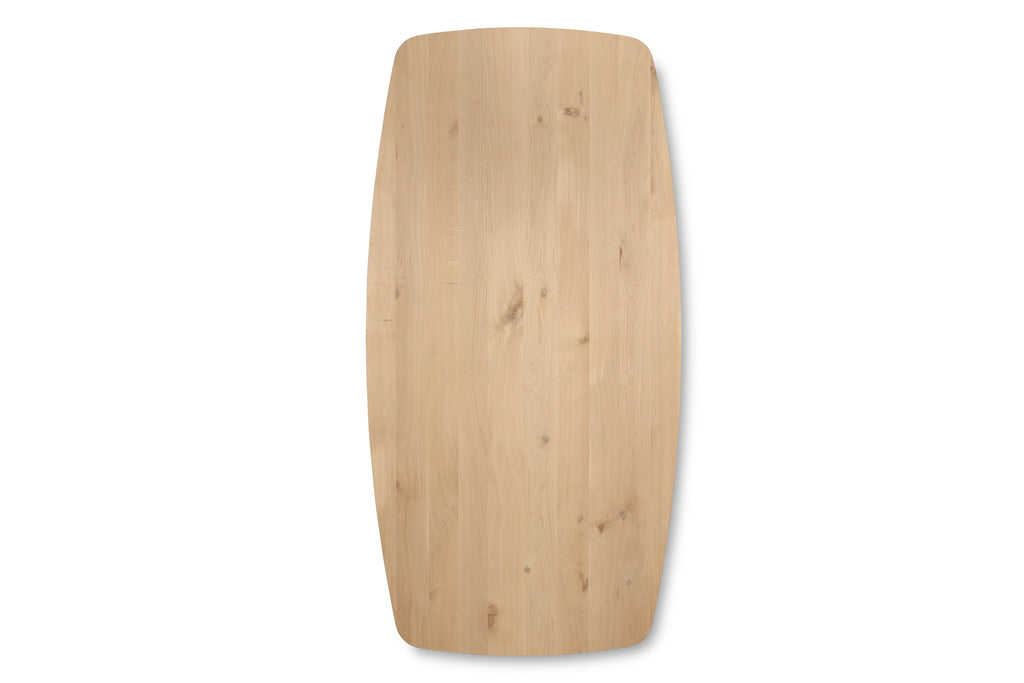 Deens ovale eiken eettafel Ashild