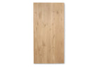 Eiken recht tafelblad 40mm