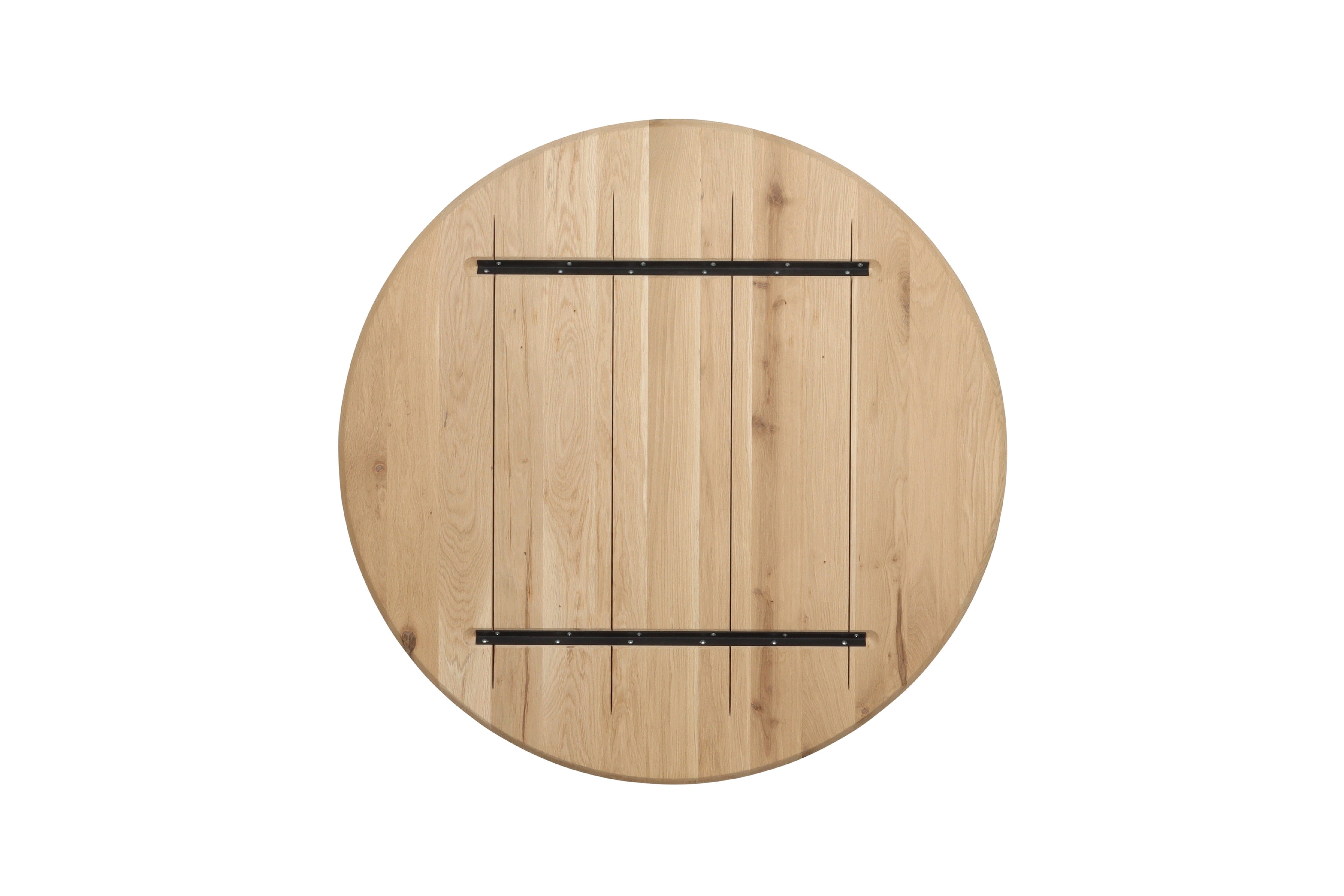 Eiken rond tafelblad 40mm