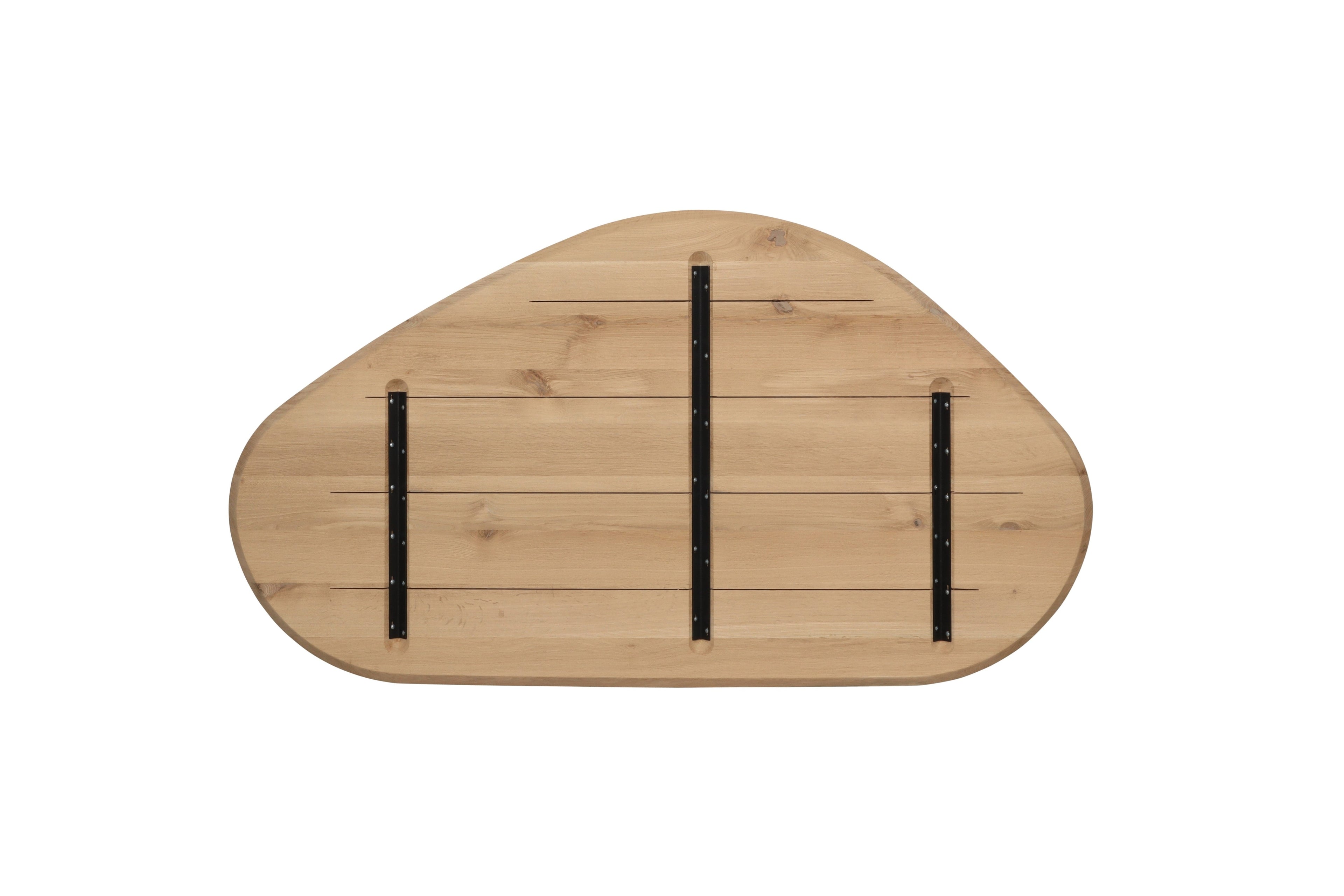 Eiken organisch tafelblad 40mm