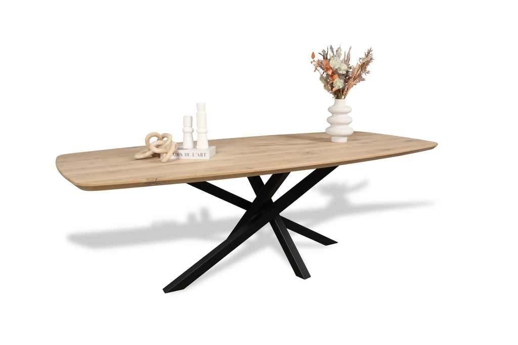 Deens ovale eiken eettafel Orjan