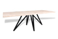Eiken boomstam eettafel Isak