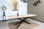 Deens ovale eiken eettafel Kaia