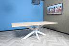 Eiken boomstam eettafel Kaja