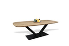 Deens ovale eiken eettafel Karmina