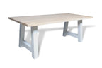 Eiken boomstam eettafel Klair