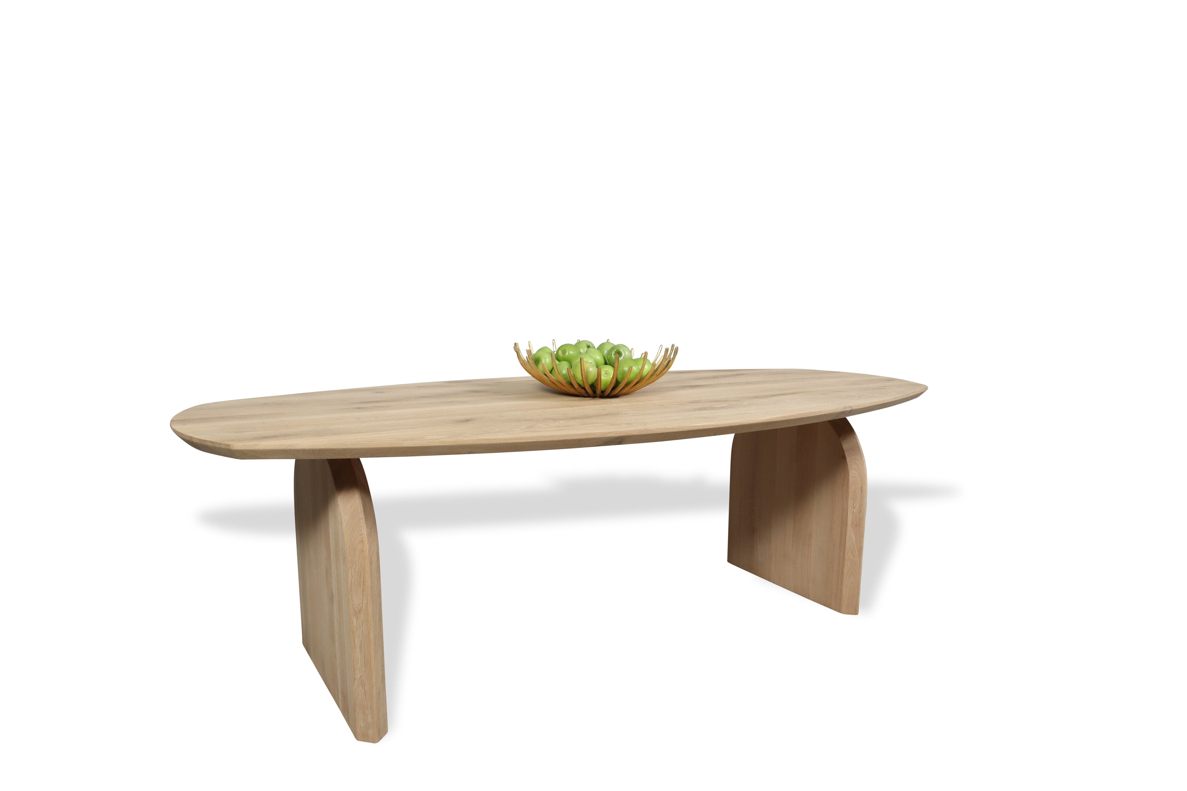 Zweeds ovale eiken eettafel Lilja