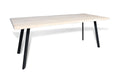Eiken boomstam eettafel Madita