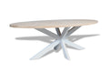 Ovale eiken eettafel Margrete