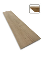 Eiken wandplank verjongde rand 40mm