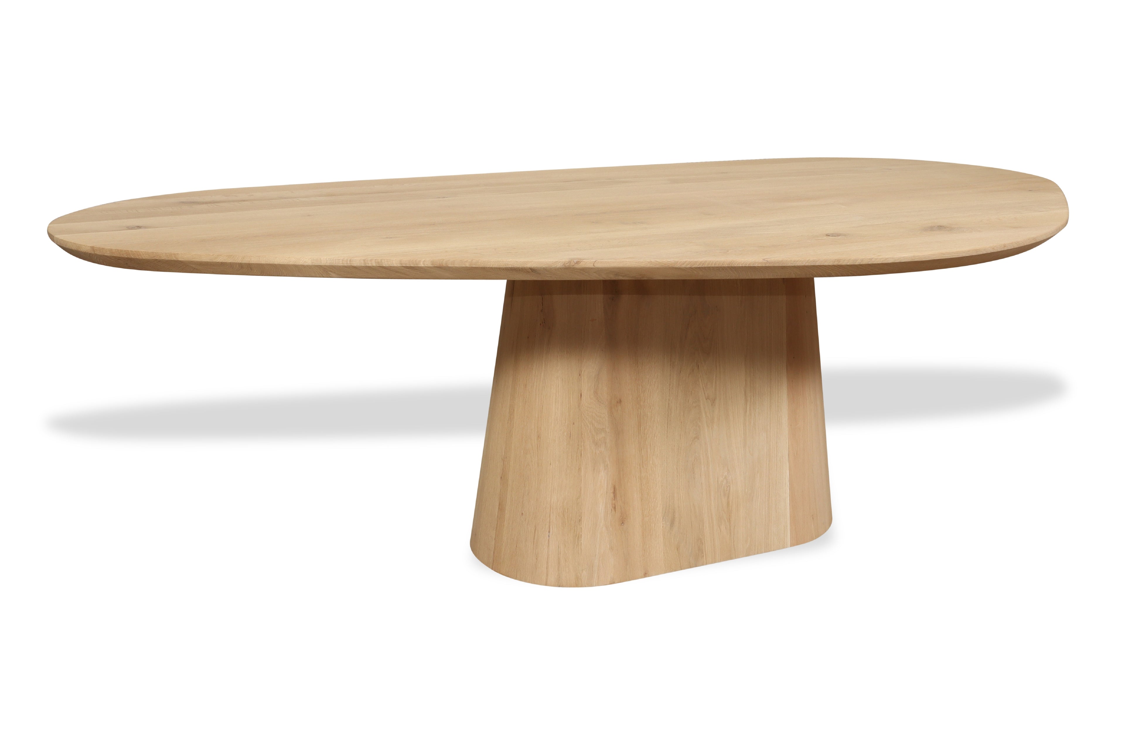Organische eiken eettafel Ragnar