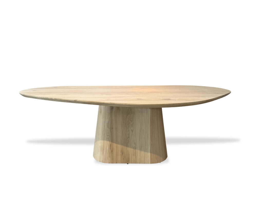 Organische eiken eettafel Ragnar