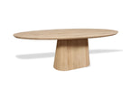 Ovale eiken eettafel Marja