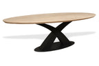 Ovale eiken eettafel Timian
