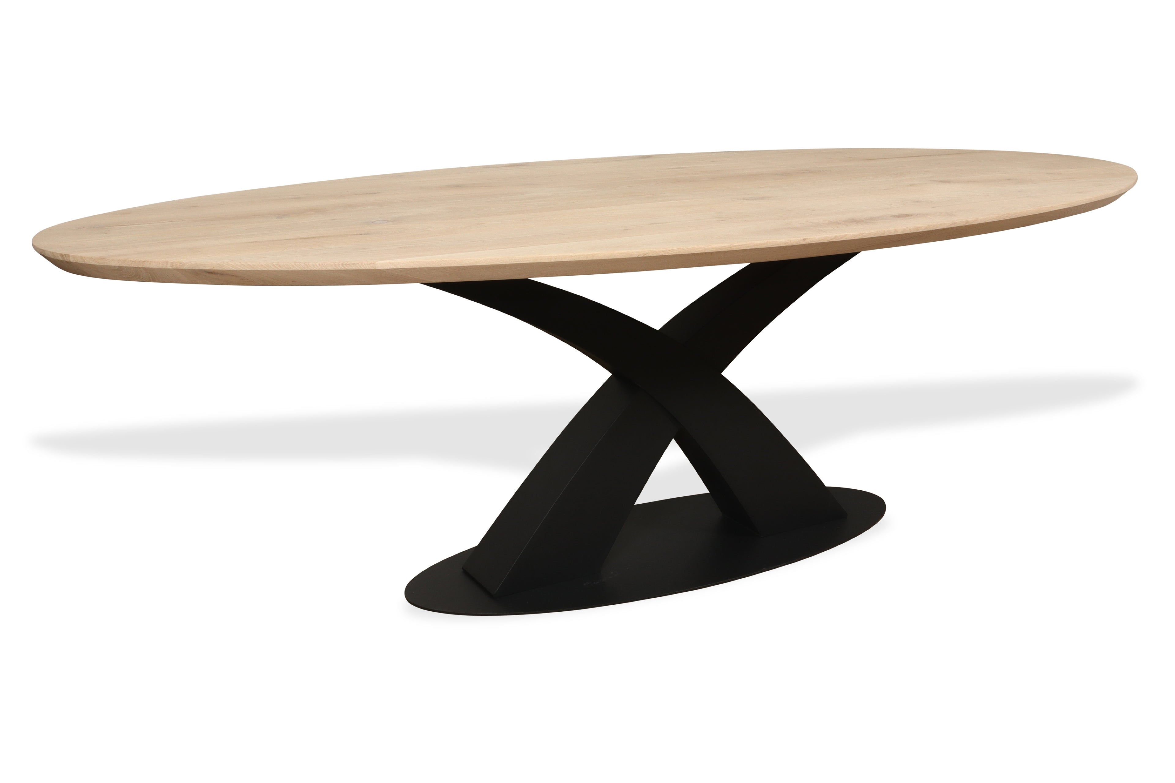 Ovale eiken eettafel Timian
