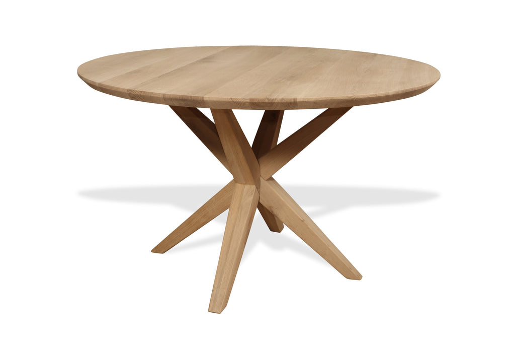 Eiken ronde eettafel Rasmus