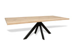 Rechthoekige eiken eettafel Joren