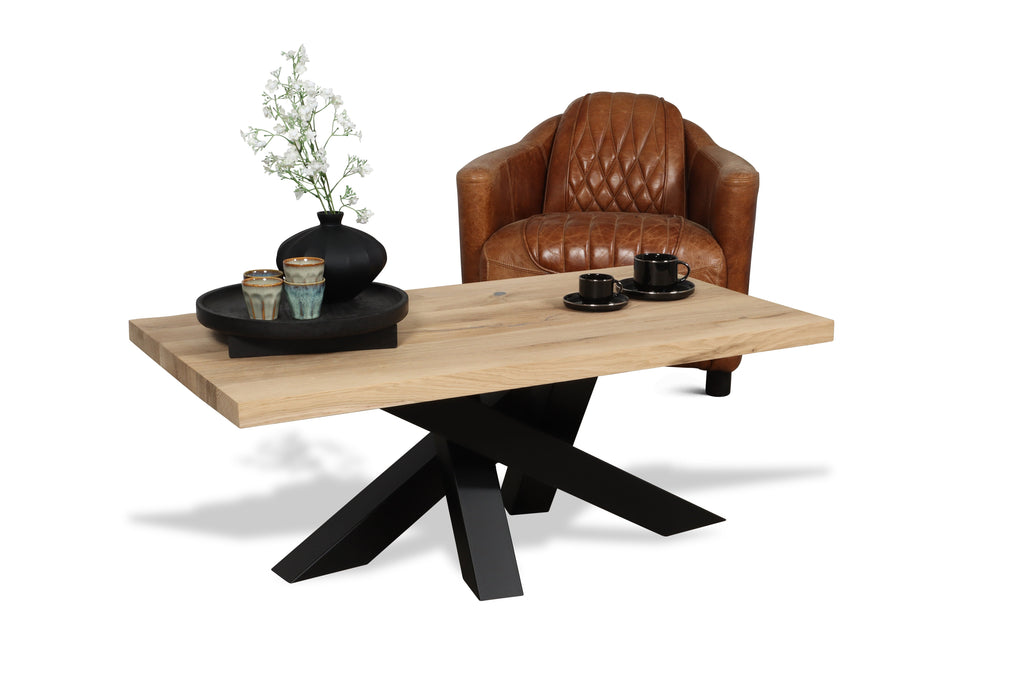 Eiken salontafel Ada