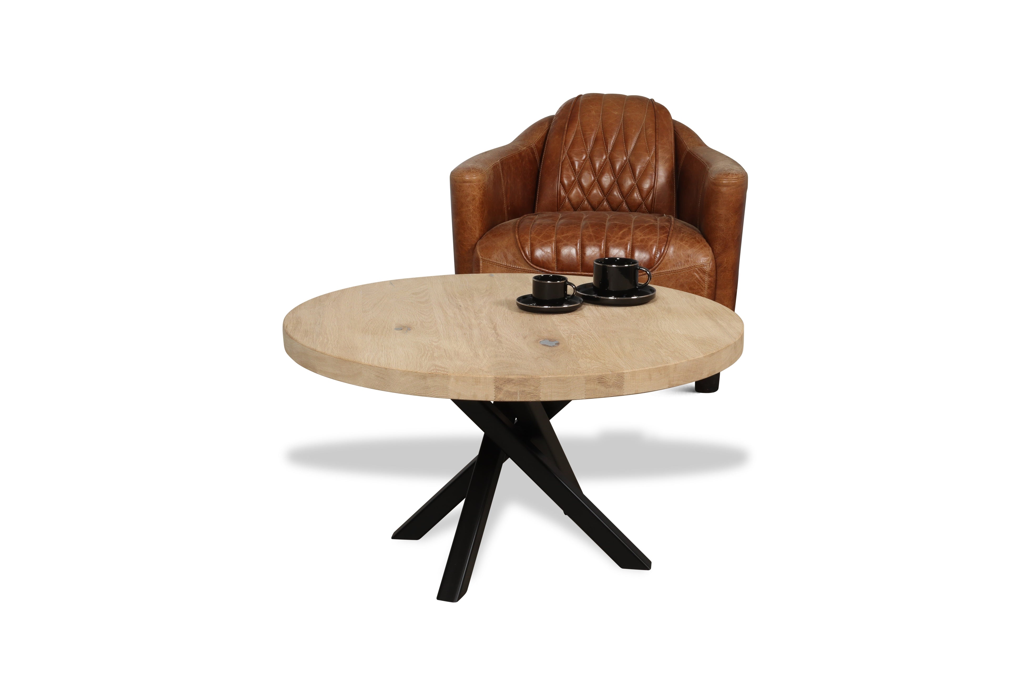Eiken salontafel Ava