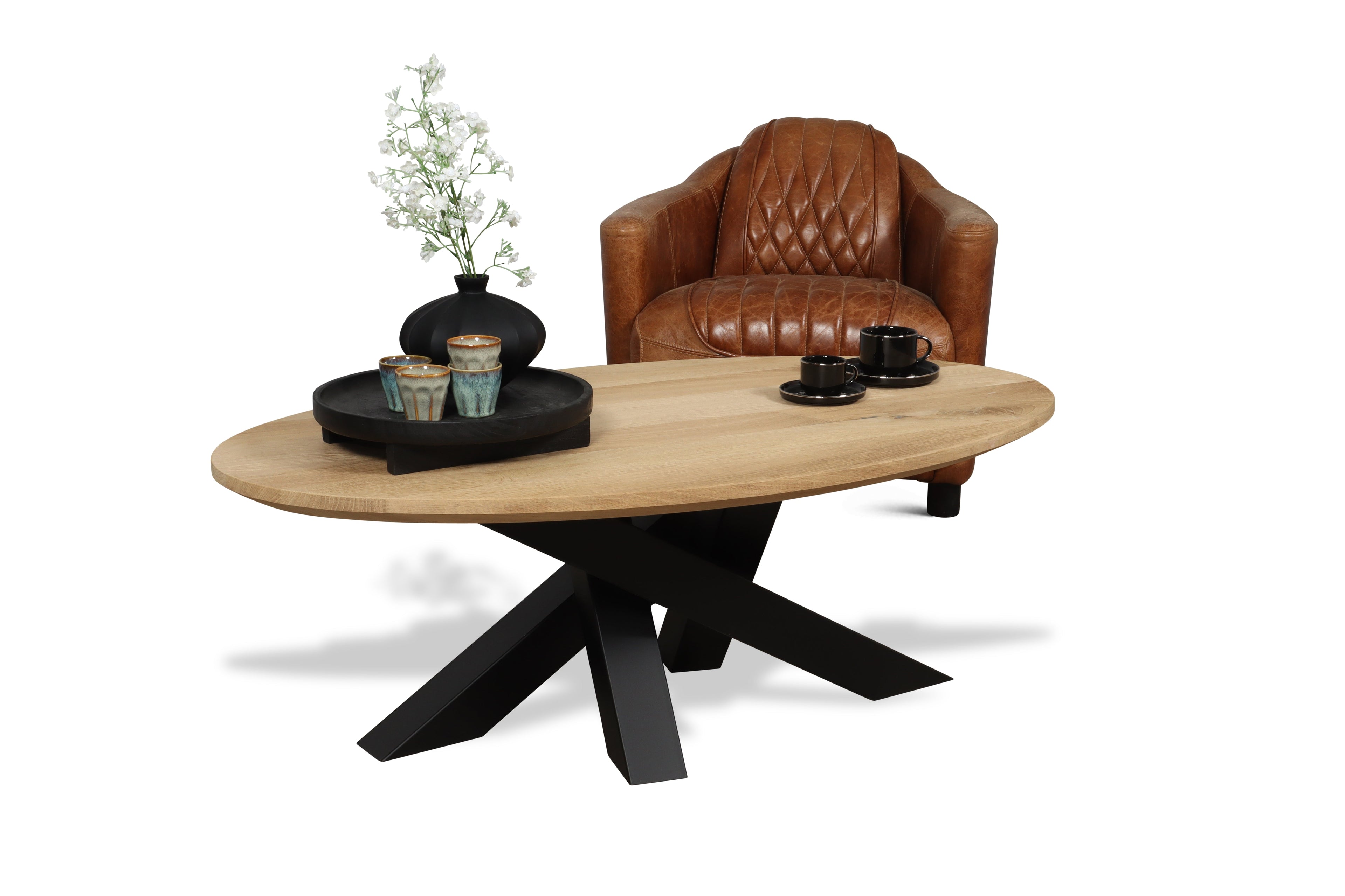 Eiken salontafel Eetu