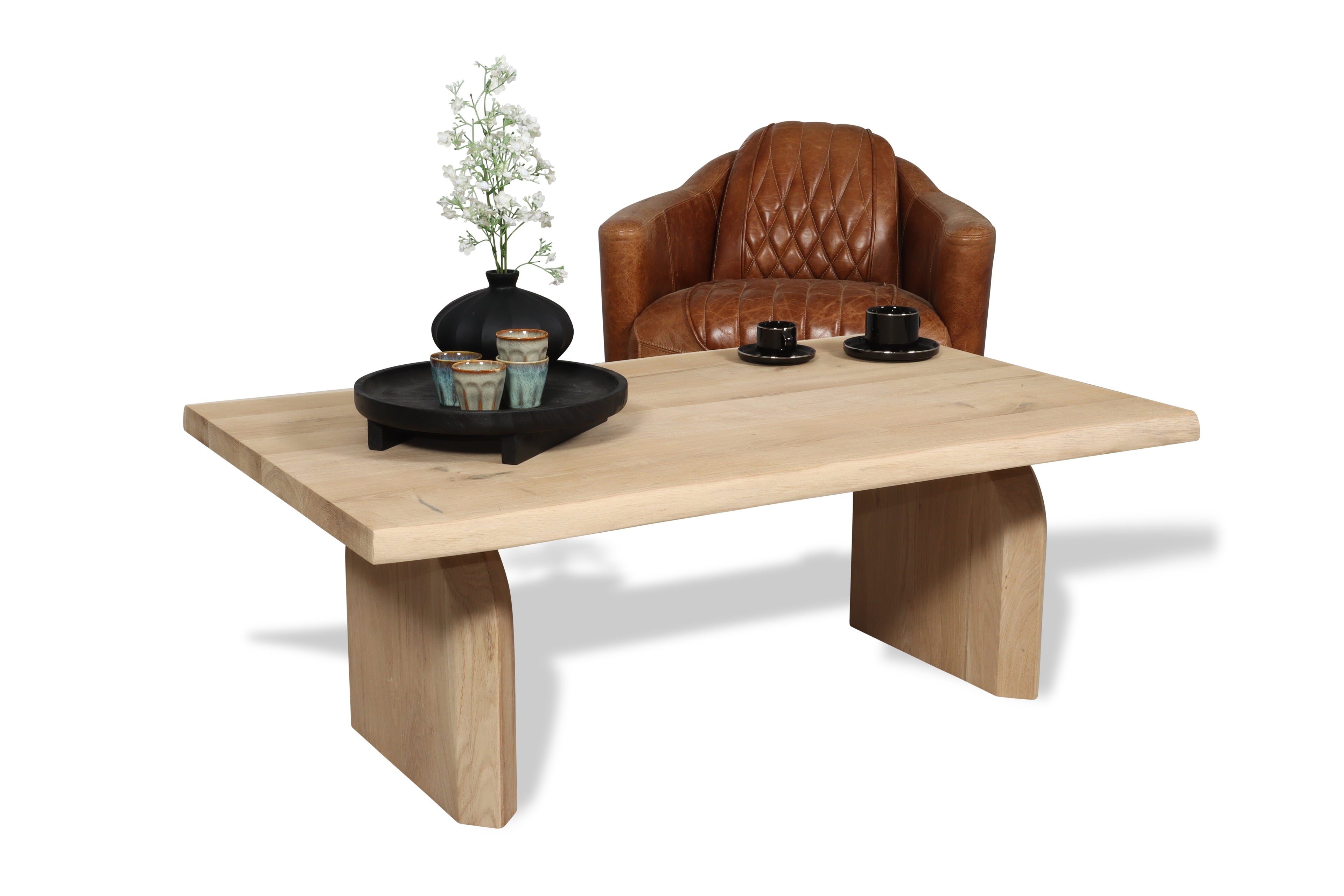 Eiken salontafel Ingo