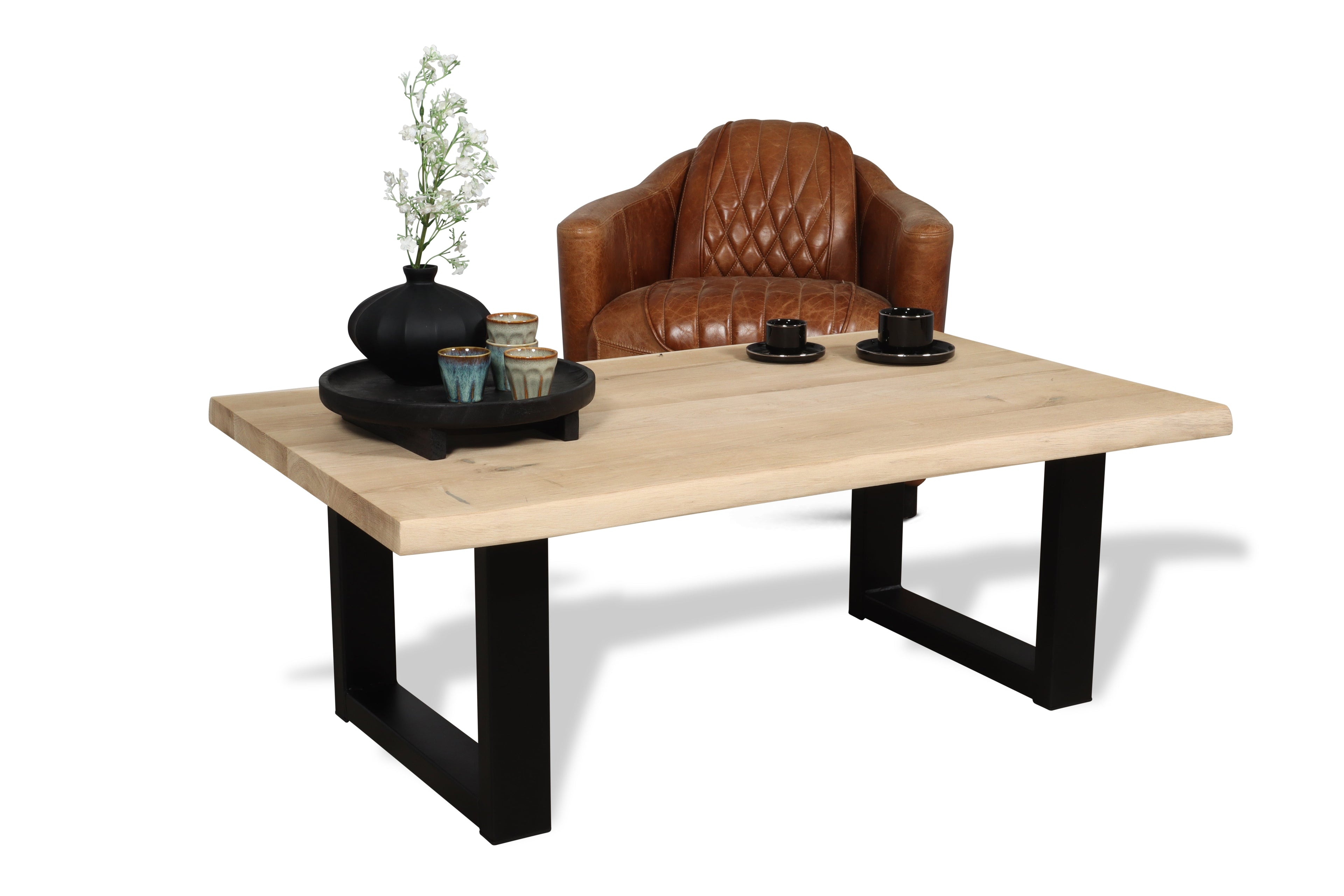 Eiken salontafel Johann
