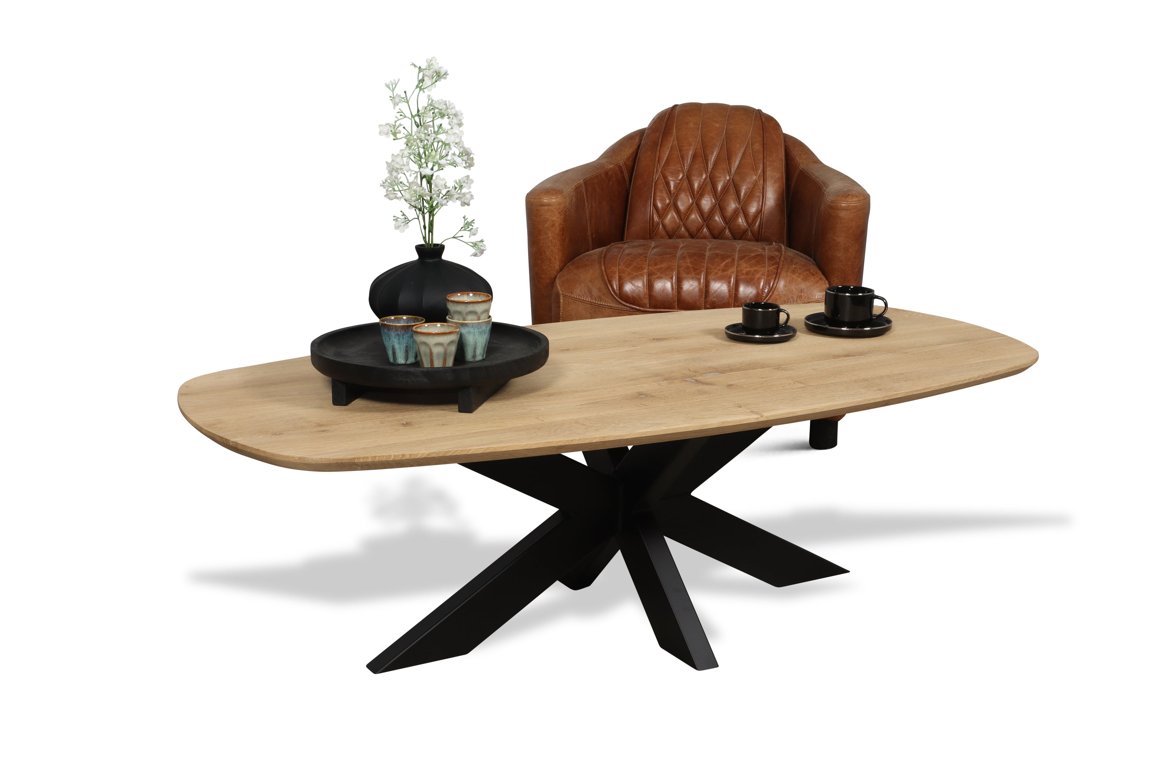 Eiken salontafel Kari