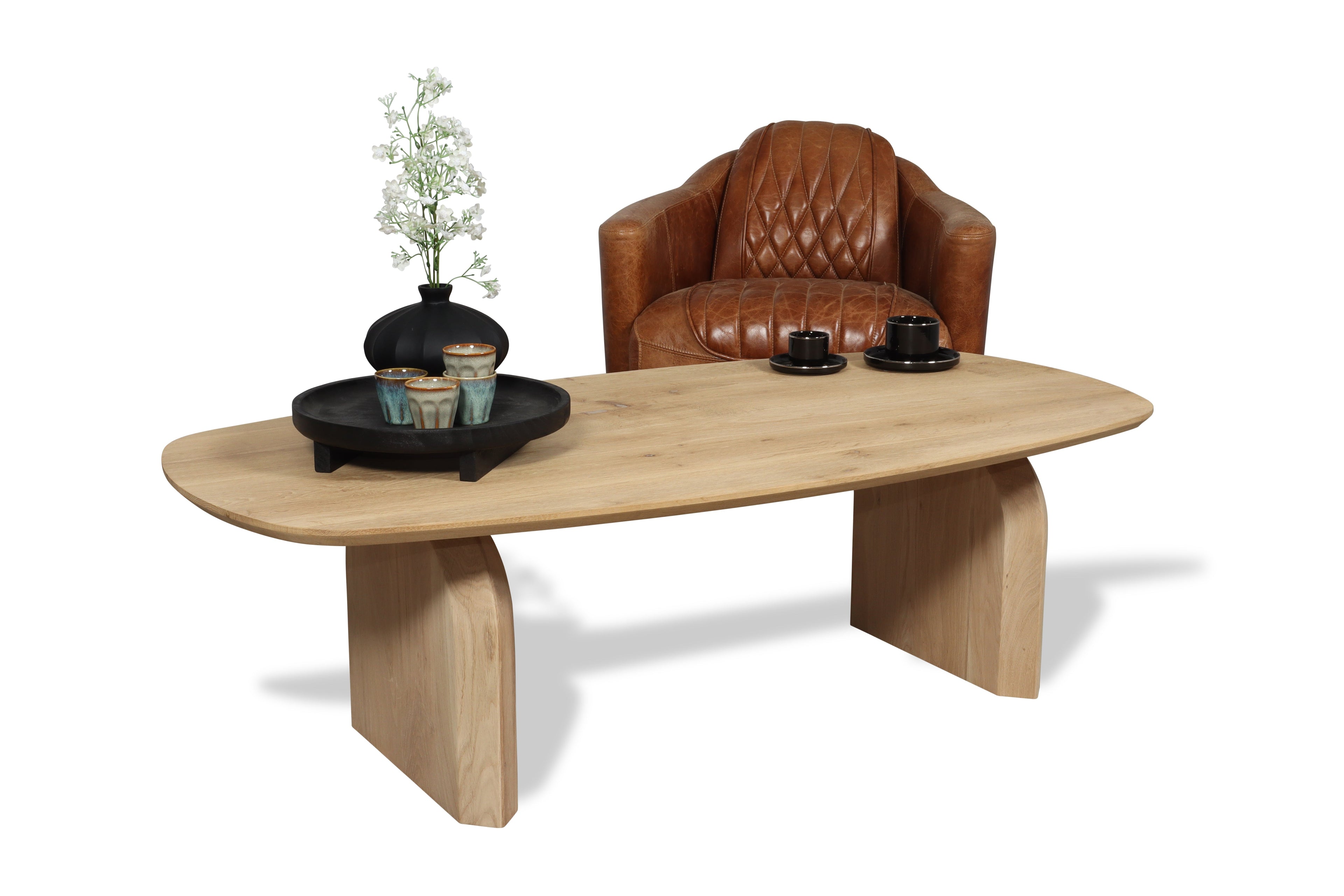 Eiken salontafel Onni