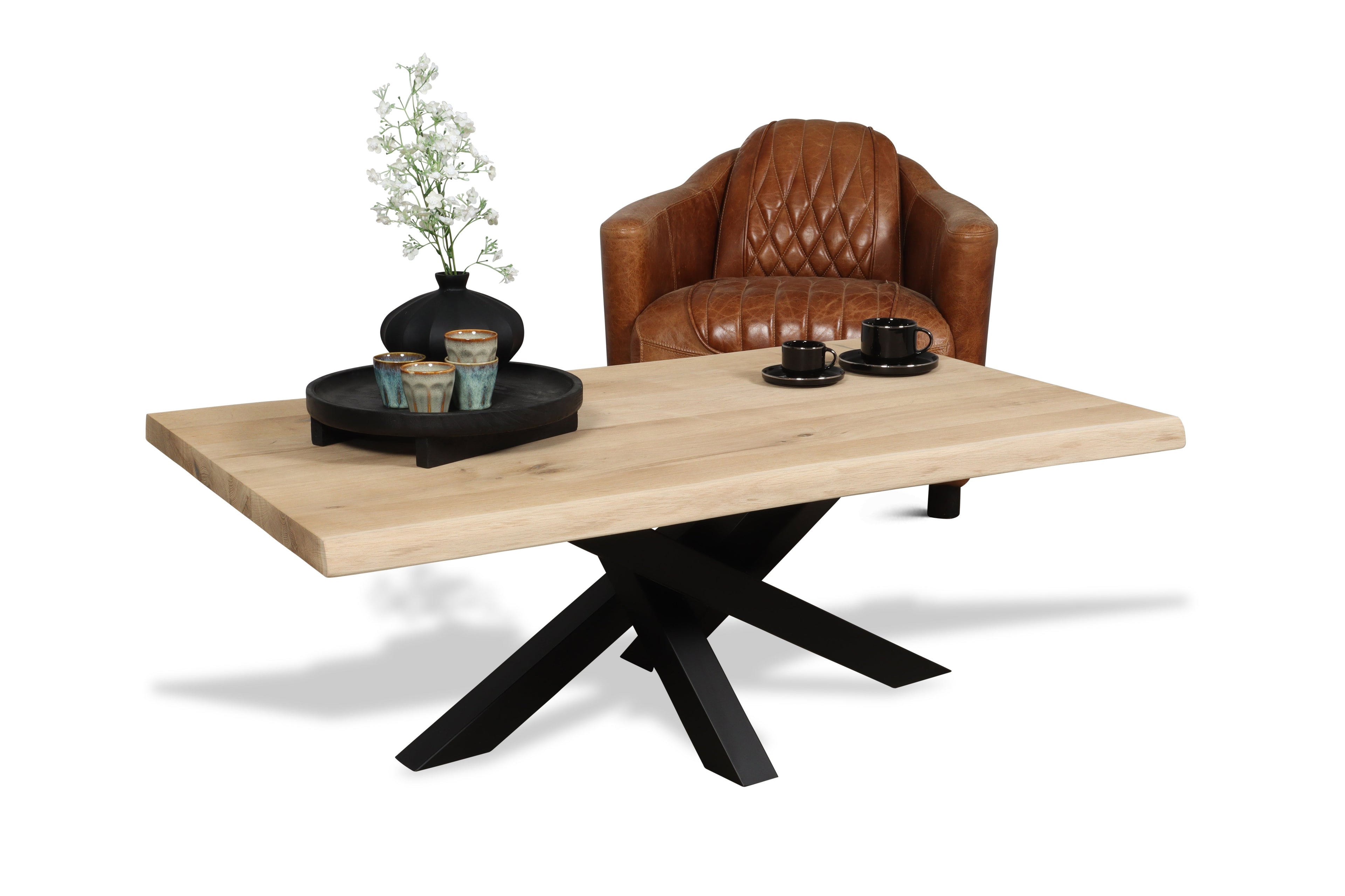 Eiken salontafel Vilho
