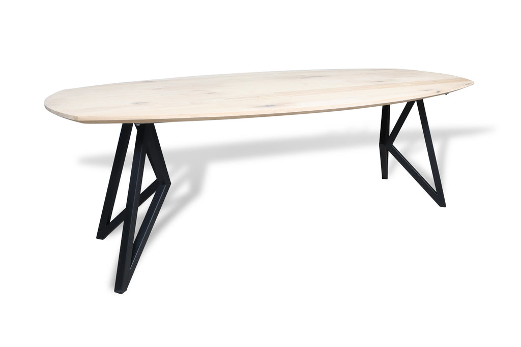 Zweeds ovale eiken eettafel Sivert