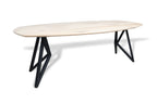Zweeds ovale eiken eettafel Sivert