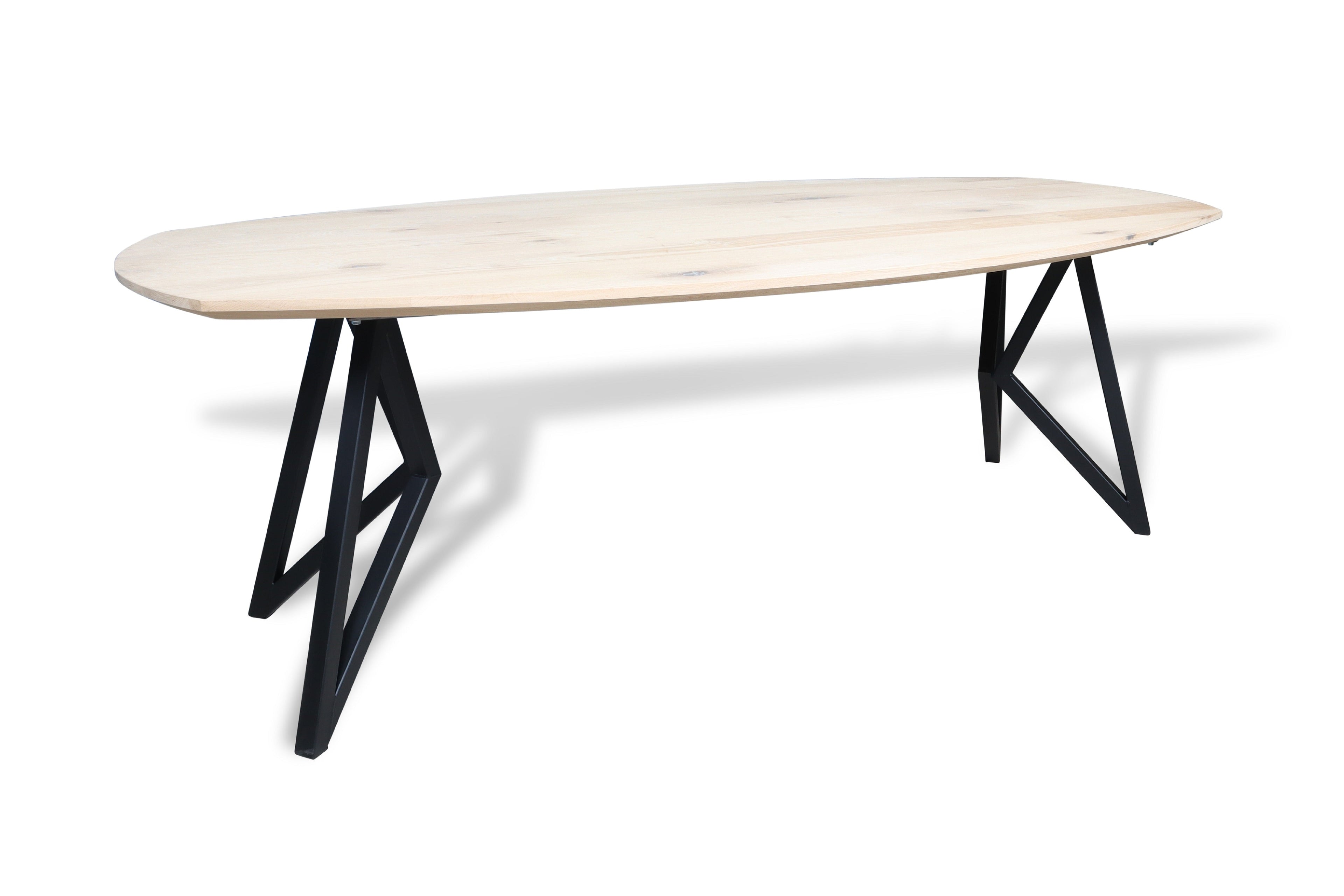 Zweeds ovale eiken eettafel Sivert
