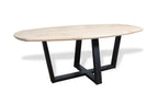 Zweeds ovale eiken eettafel Staffan