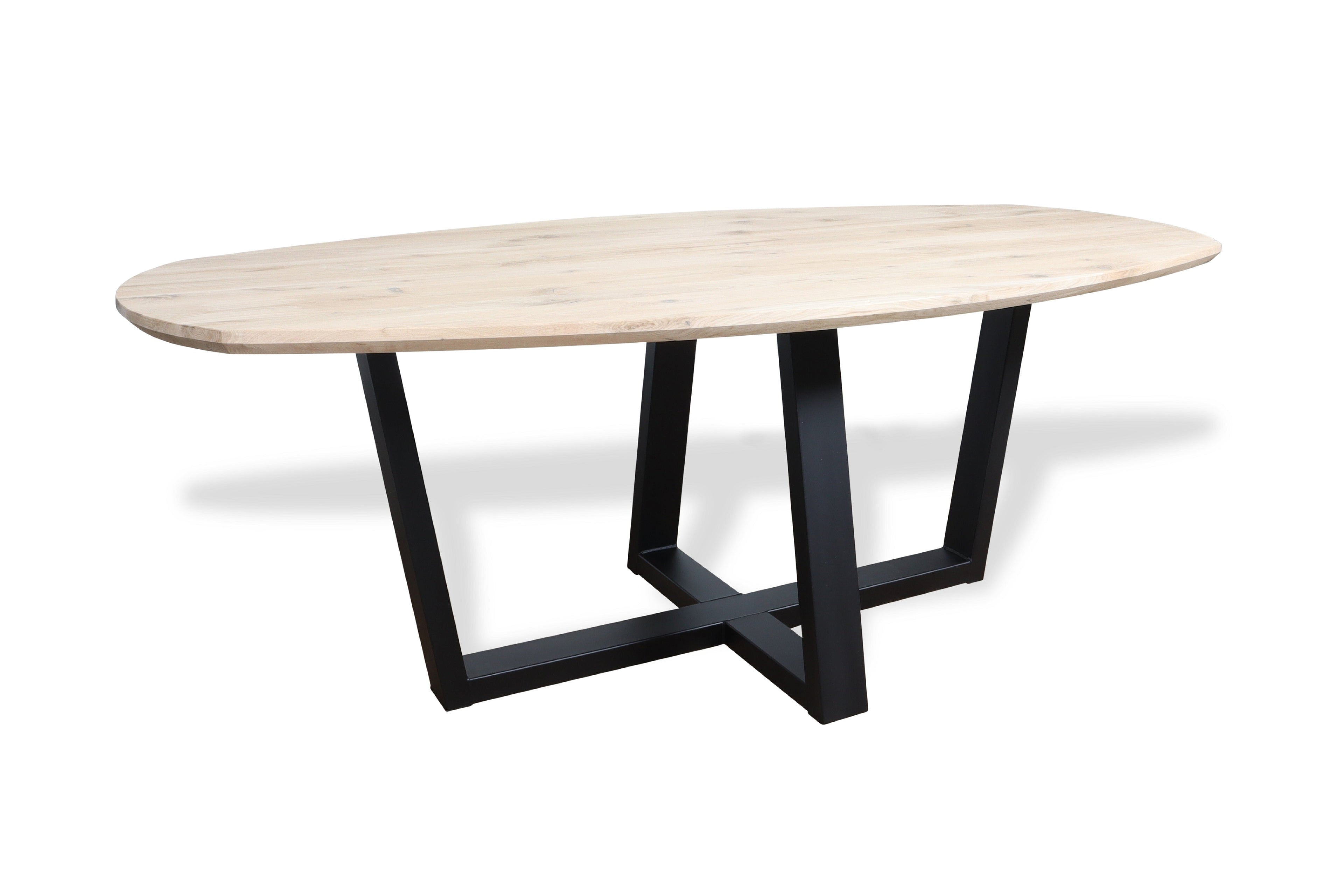 Zweeds ovale eiken eettafel Staffan