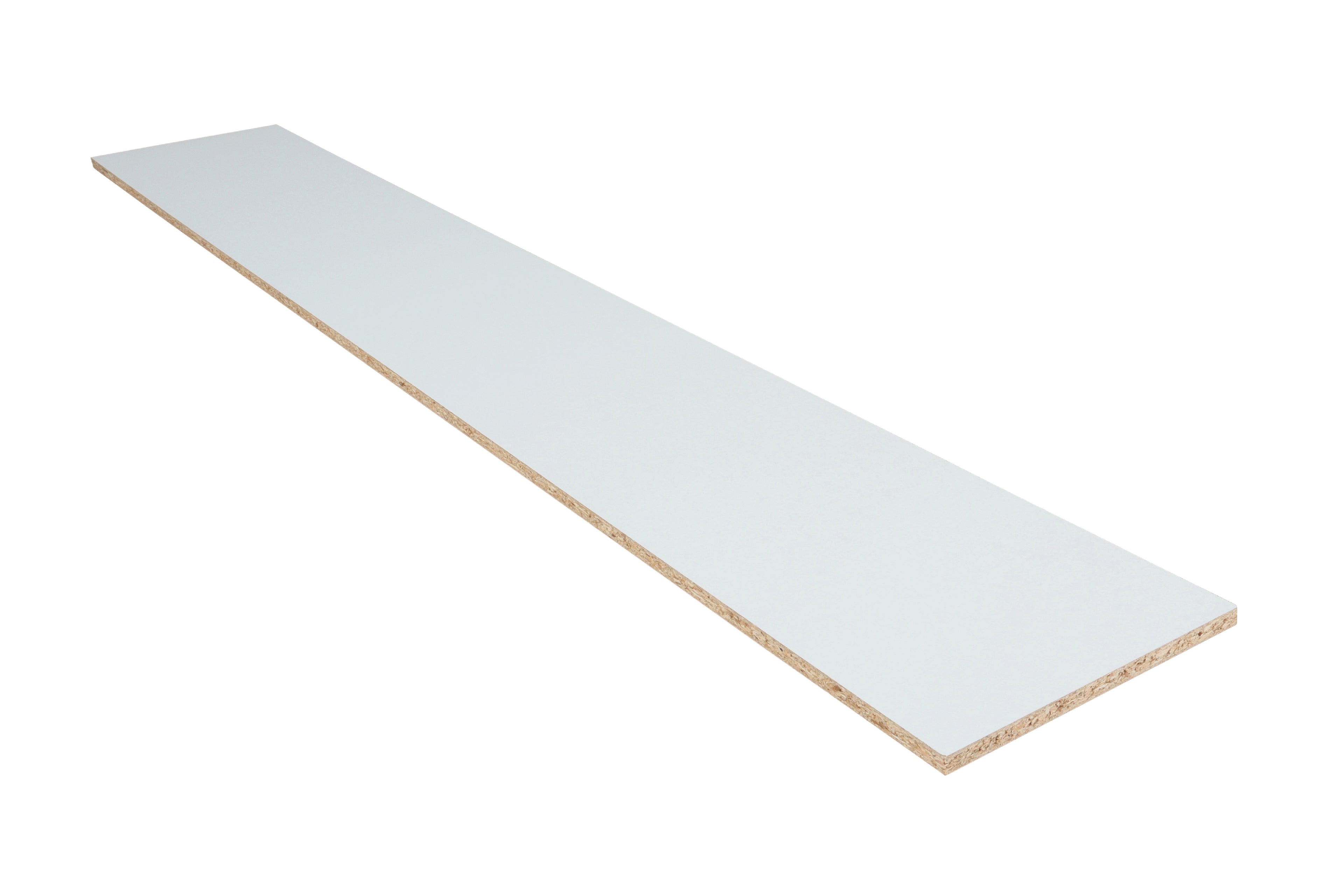 Stootbord wit gegrond 100cm