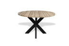 Teak ronde tuintafel Flora