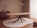 Deens ovale eiken eettafel Thurid