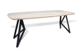 Deens ovale eiken eettafel Tord