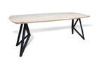 Deens ovale eiken eettafel Tord