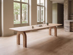Deens ovale eiken vergadertafel Joona