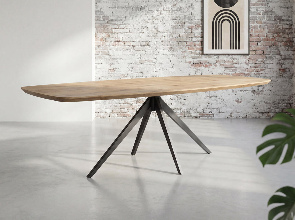 Deens ovale eiken eettafel Kjartan