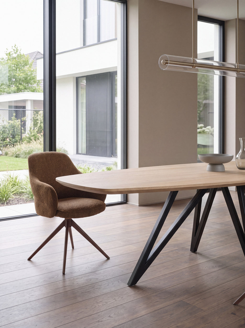 Zweeds ovale eiken eettafel Bjarni