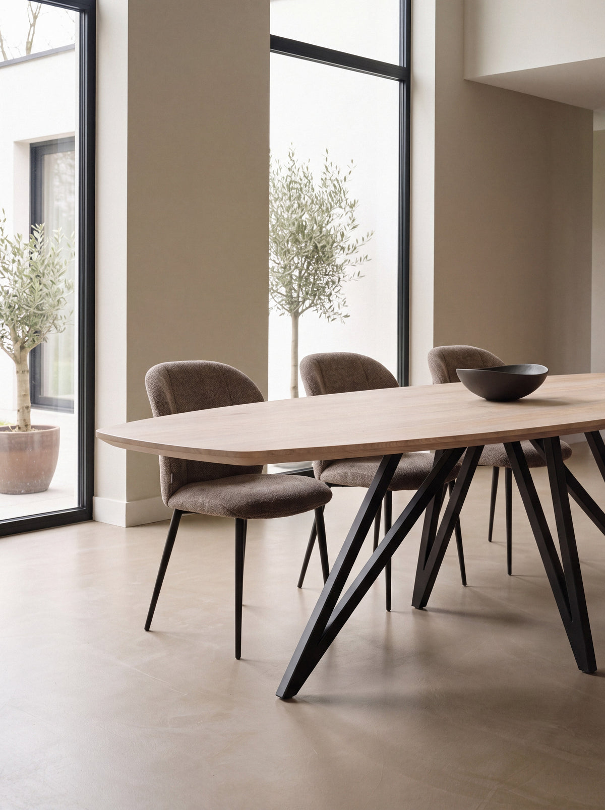 Zweeds ovale eiken eettafel Bjarni